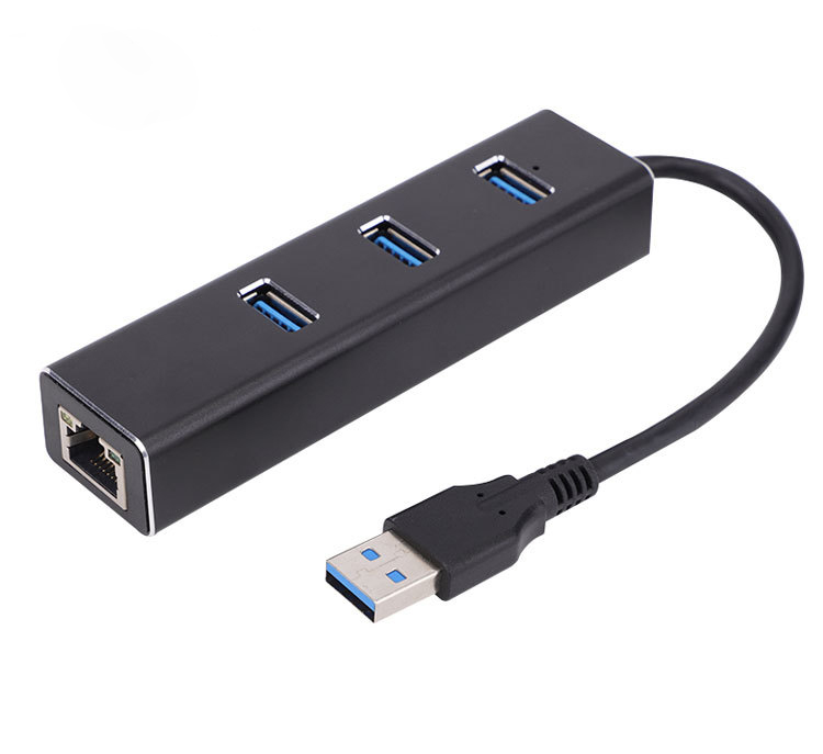 4 في 1 USB Hub C مع LAN