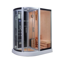 Mini Wooden Personal Sauna: Wet/Dry Sauna Room
