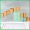 30ml 50ml 100ml 120ml bamboo pump bottle