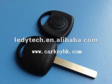 New arrival Opel transponder key case with HU100 blade Opel transponder key blank