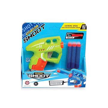 Promotion: $1 Dollar Toy Soft Dart Gun - Mini Superior Blaster Guns Play Set
