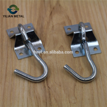 rigging g80 metal eye hook with latch eye hook