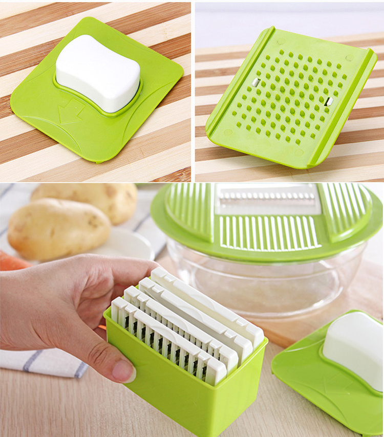 Easy Cleaning Multifunctional Manual Mandoline Vegetable Cutter Slicer Peeler