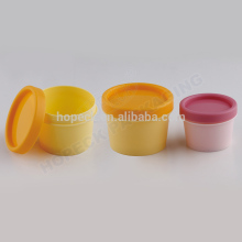 Round shape custom made face mask container 50g