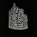 8 calowa tiara Miss World Pageant Crown