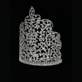 Tiara de 8 pulgadas Miss World Pageant Crown