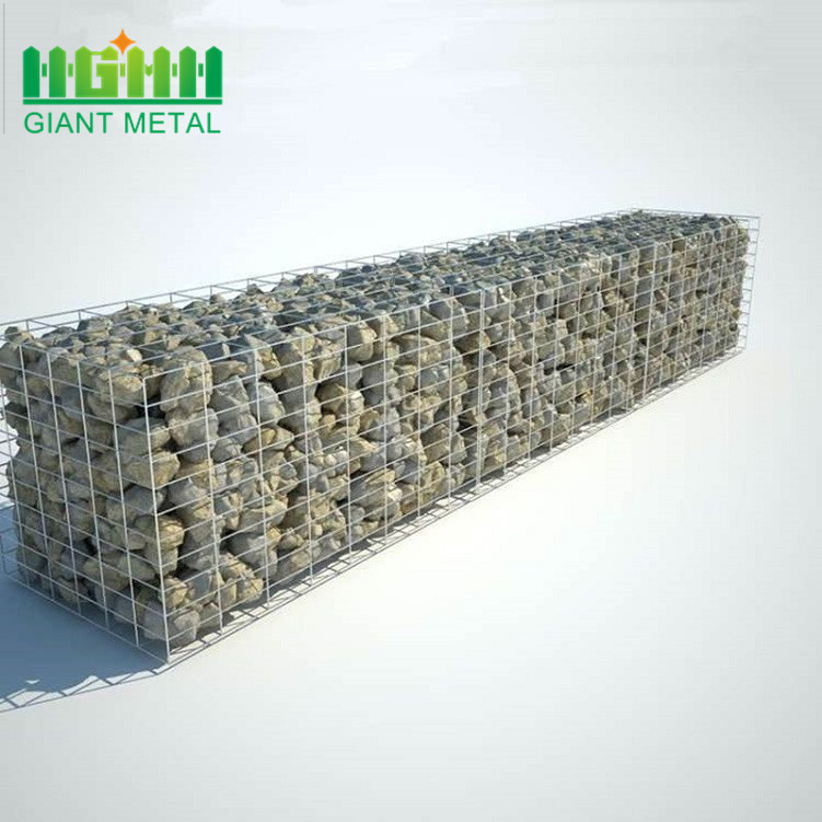 2018 hot sale Galvanized PVC Coted Welded Gabion Box