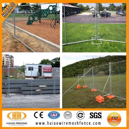 Chain link mesh temporary fence for sale