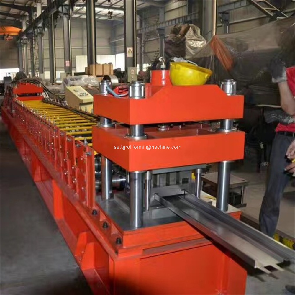 Galvaniserad bottenplatta Stereo Garage Roll Forming Equipment