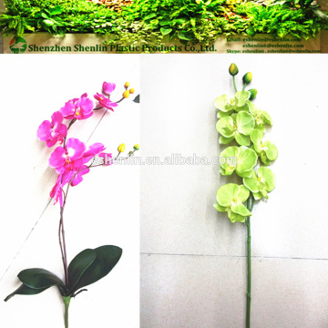 single stem artificial phalenopsis butterfly individual spray Silk orchid flower