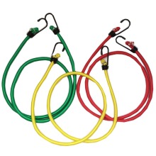 Colorful Elastic Bungee Cords with Hooks