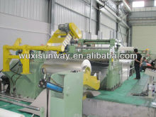Iron coil shearing line