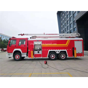 Camion de pompiers télécommandé Sinotruk 6x4 bras de levage