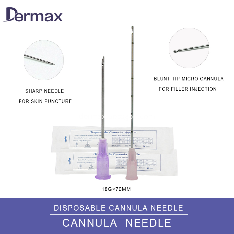 27g Micro Cannula For Filler Hyaluronic Acid Injection