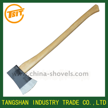 Hand outdoor tool wooden handle broad felling best axe