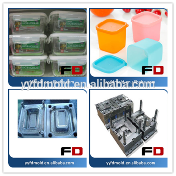 Plastic lunch box mould Plastic food box mould Plastic crisper mould