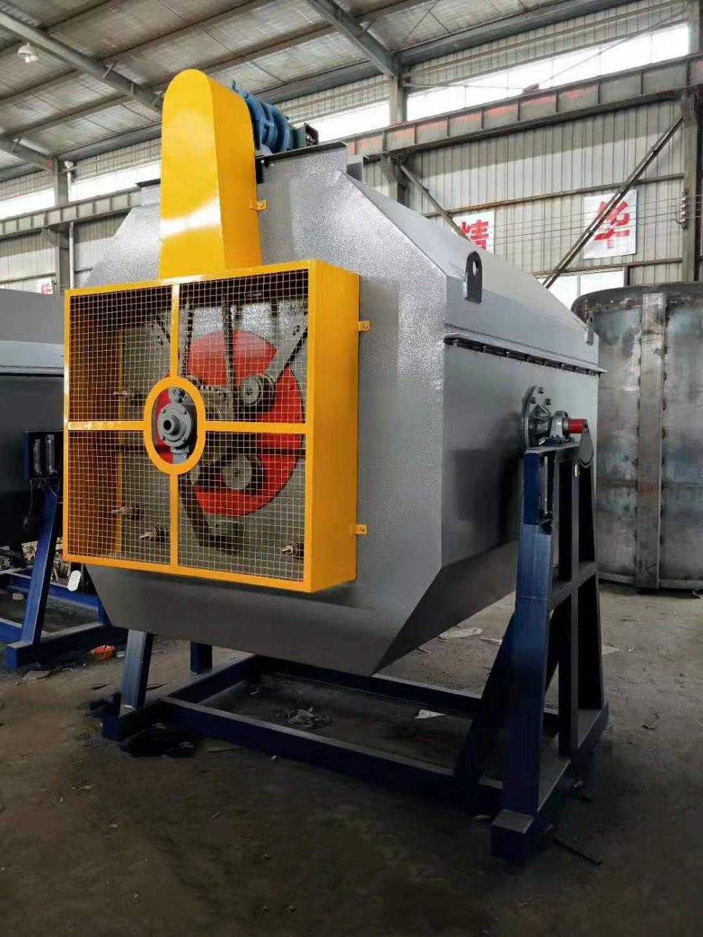 Rotary screw hardening furnace