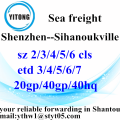 Shenzhen Shipping Container to Sihanoukville