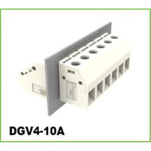 Melalui Dinding Terminal Blok 6.1mm pitch