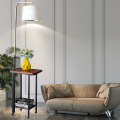 LEDER Reading staande vloerlamp