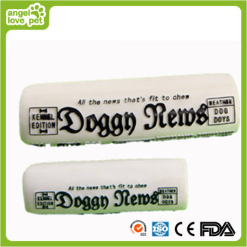 Durable Vinyl Squeaky Newspaper Pet Toys