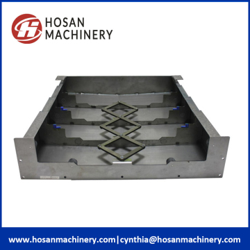 CNC Special Steel Plate Telescopic Protection Bellows