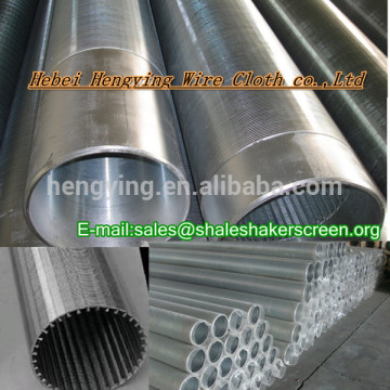 API 5CT water well screen pipe /v wire wrapped screen pipe