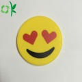 Buồn cười dễ thương Emoji Silicone Ngân hàng điện Battery Case