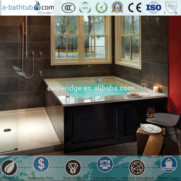 Installing acrylic solid surface bathtub/acrylic bathtub