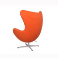 Classic Cashmere Wool Egg Lounge Chair