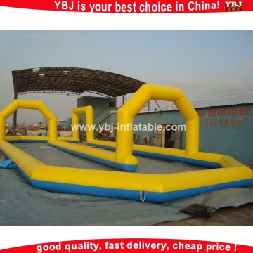 2015inflatable race track for go karts,inflatable race track for kids sports /inflatable race track race car tracks for kids