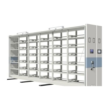 Customized Mobile Shelving System for Office and Library Storage