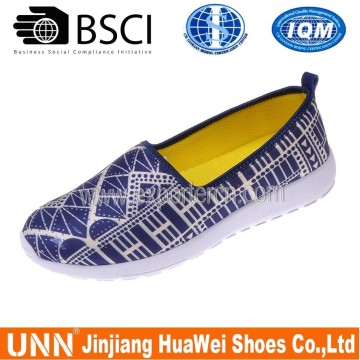 3D Printed Ladies Fashion Shoes Wholesale Grey Ladies Shoes