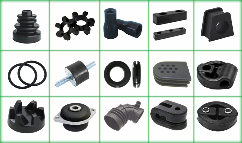 Industrial Black Silicone Rubber Suction Cups