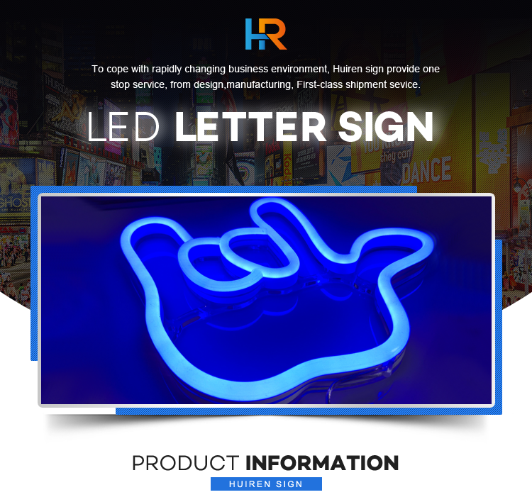 Waterproof new fashion led neon sign high brightness custom led lighting neon logo sign for decoration