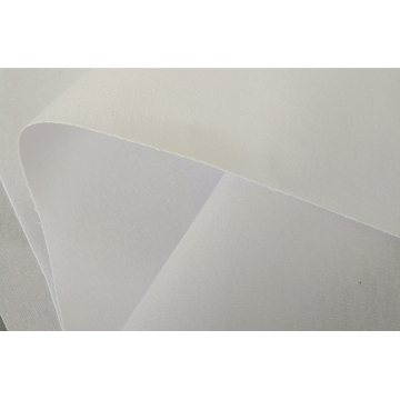 fusible interlining hdpe/white color collar interlining