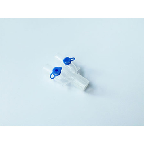 Disposable plastic Two Sampling Port U Piece connector