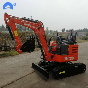 Factory price small farm use mini crawler excavator