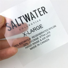 Heat transfer main size labels