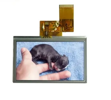 Rg043dtt-02r with Touch Screen Used in PSP/PDA/GPS 4.3inch 480*272 TFT LCD Display