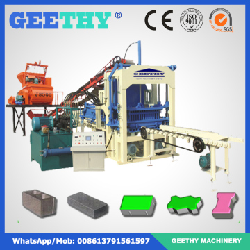 Hydraulic Block Press Machine Qt4-15c Hydraulic Block Making Machine