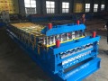 Double Layer kepingan keluli Roll Forming Machine