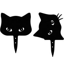 Peeping Cat Outdoor Decorations