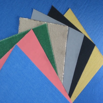 black color PVC coated fiberglass fabric cloth