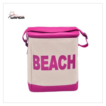 lunch cooler bag with drink holder