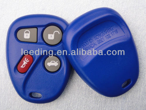 Yellow GM Keyless Remote Shell Pad Case Fix Repair key FOB Clicker Button