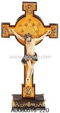 Enamel Metal Crucifix