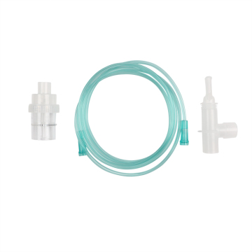 medical grade PVC oxygen mask with nebulizer set