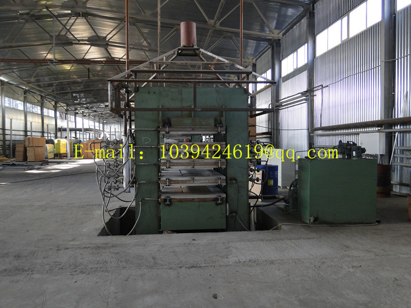 Door skin hot press machine/4x7ft Wooden molded door hot press