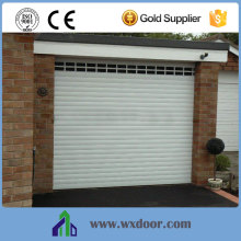 double aluminum automatic roll up garage door